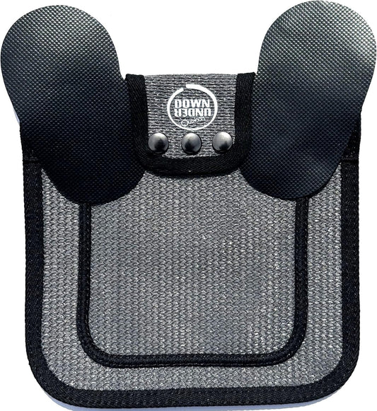 Premium Chicken Saddle, Adjustable Straps to Suit Medium and Large Hens, Poultry Saver, Protector, Apron, Supplies, Products and Equipment, Including Shoulder Cover (Grey Mesh)