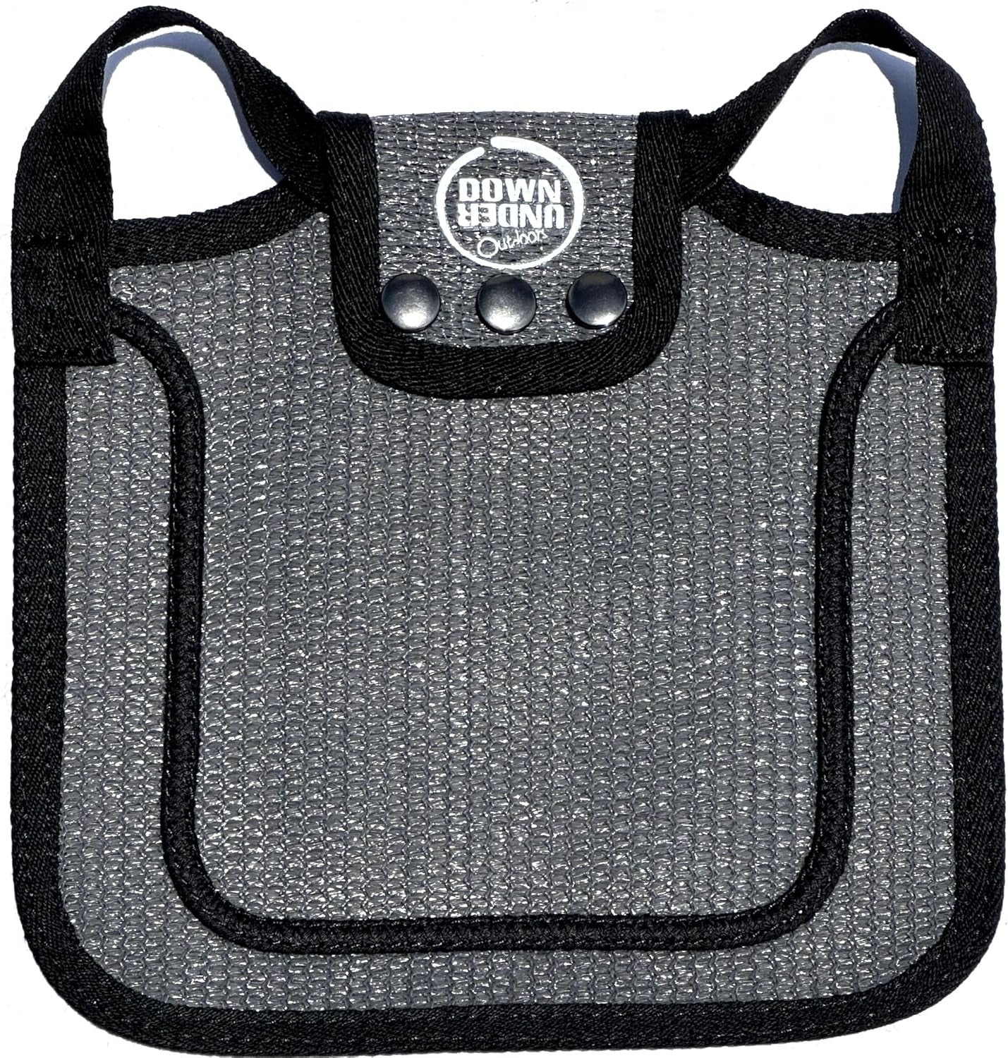 Premium Chicken Saddle, Adjustable Straps to Suit Medium and Large Hens, Poultry Saver, Protector, Apron, Supplies, Products and Equipment, Including Shoulder Cover (Grey Mesh)