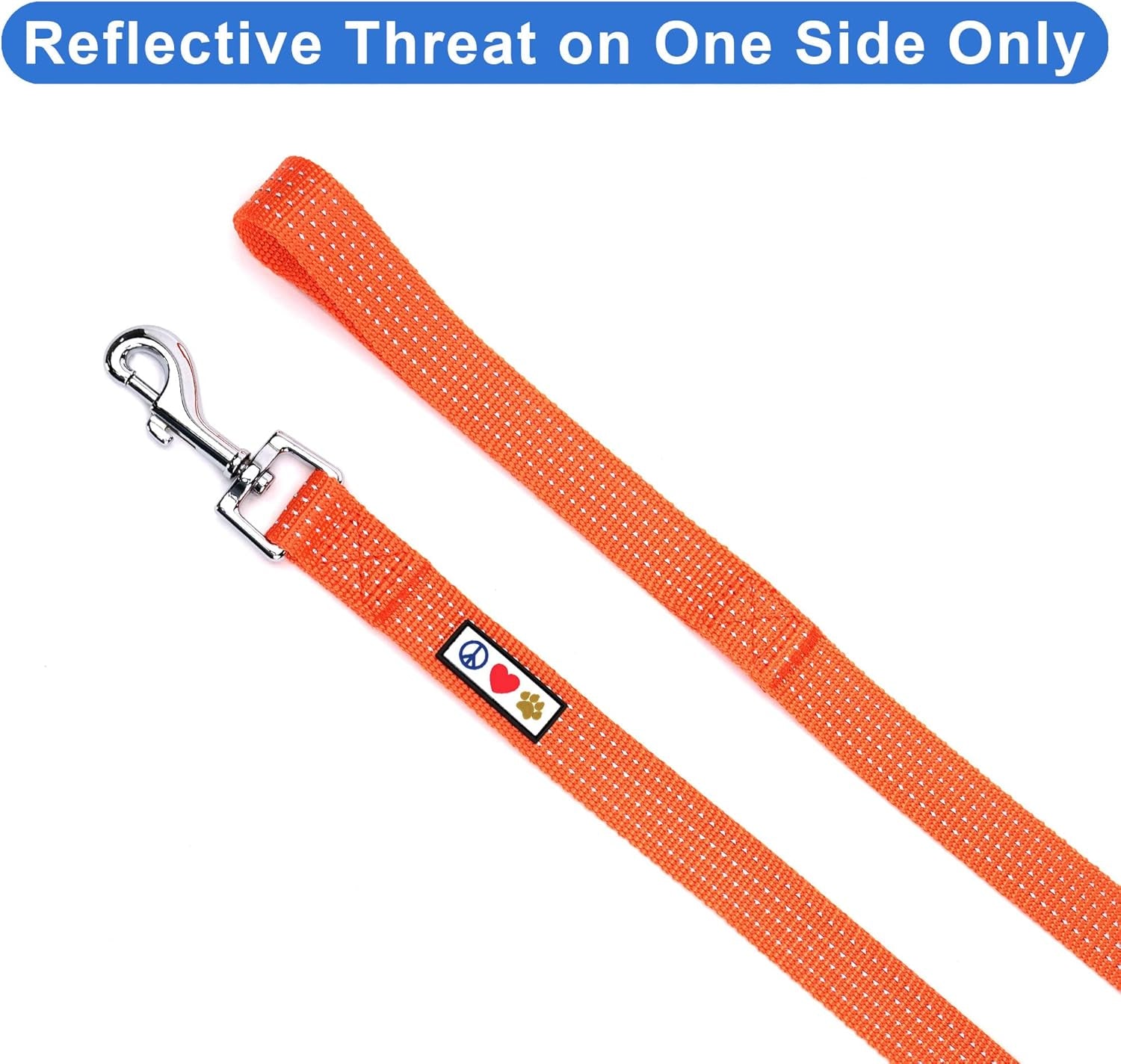 6 FT Pet Puppy Leash Reflective Dog Leash Comfortable Handle Highly Reflective Threads Heavy Duty Dog Training Leash Available as a 6 Ft Medium Dog Leash or 4 Ft Dog Leash